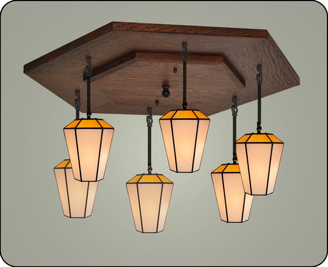 Mission Pendant Light Fixture #250