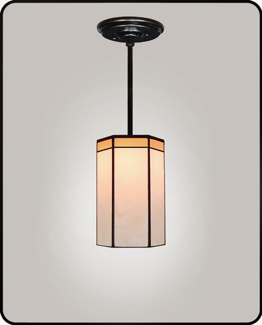 Mission Style Pendant Light #236