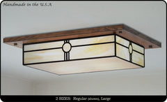 Mission Flush Ceiling Fixture #706