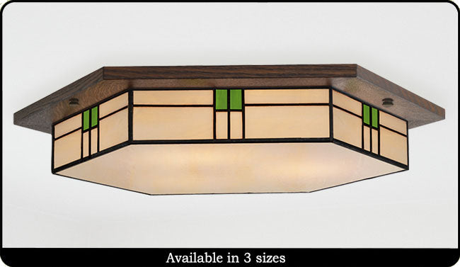 Contemporary Craftsman Ceiling Light #207