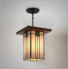 Mission Style Pendant Lantern #657-E