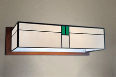 Craftsman Style Bathroom Light Fixture #427
