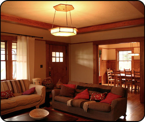 Bungalow With Craftsman Style Lighting
