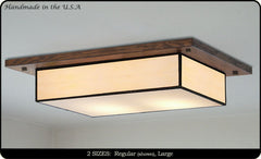Mission Style Ceiling Light #704