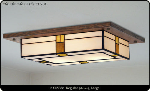 Mission Style Ceiling Light Fixture #709