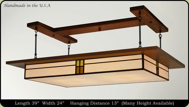 Prairie Style Light Fixture #907